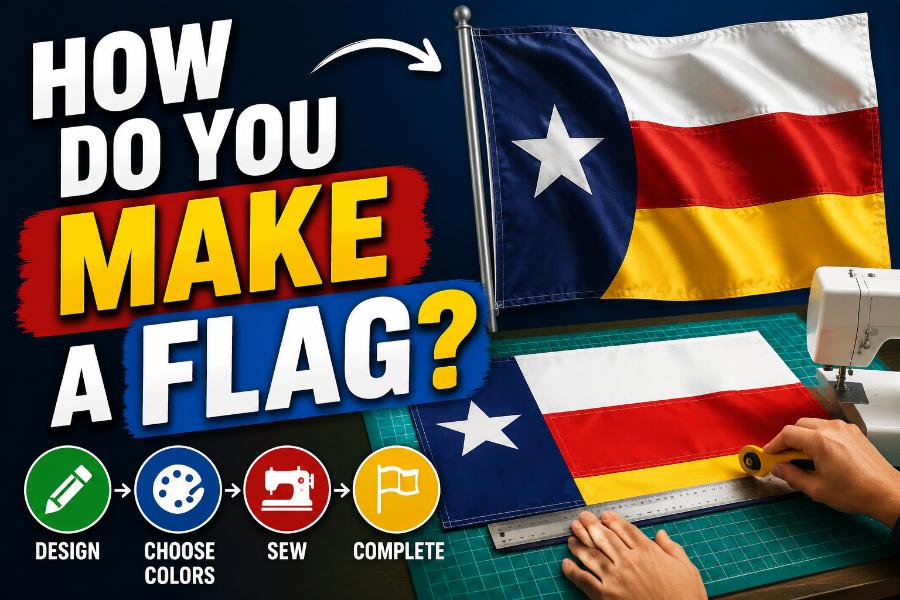How Do You Make a Flag? A Complete Guide From Idea to Finished Fabric